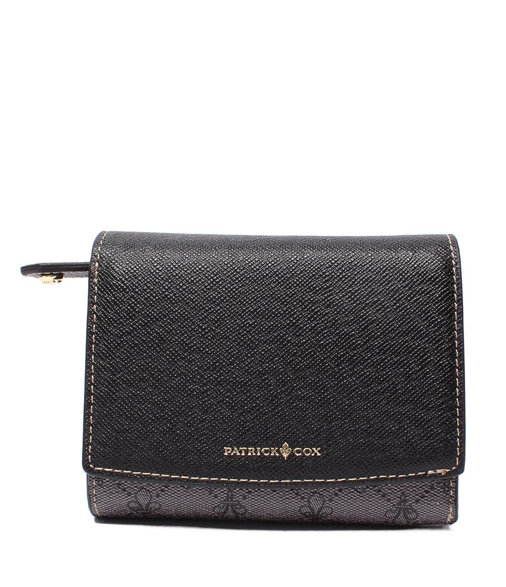 新品 PATRICK COX パトリックコックス 二つ折り 長財布 ネイビー 