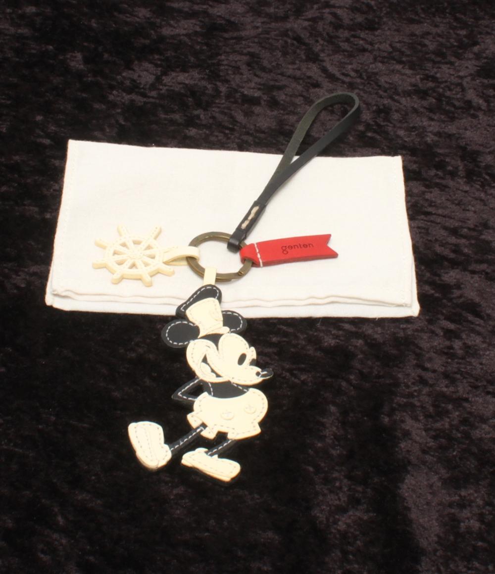 genten Disney チャーム レザー ミッキーマウス ユニセックス ゲンテン