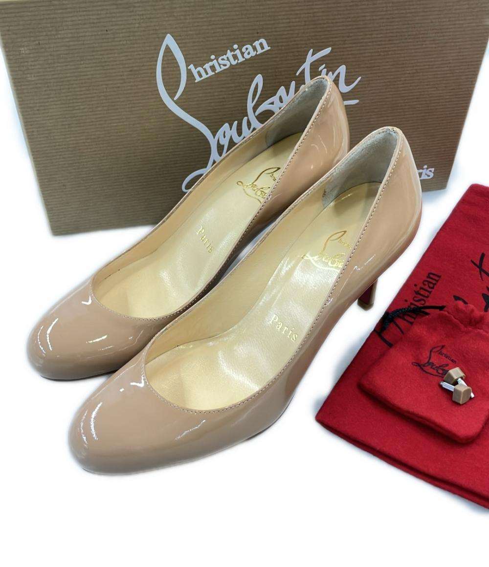 美品 Christian Louboutin パンプス エナメル レディース SIZE 35