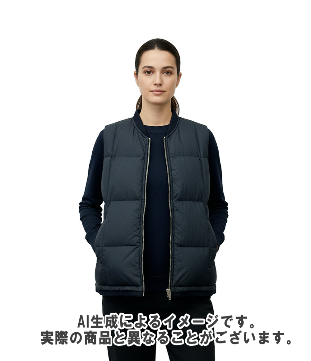 JIL SANDER+ ダウンベスト ダブルジップ WP460600B レディース SIZE 34 (XS) ジル サンダー プラス