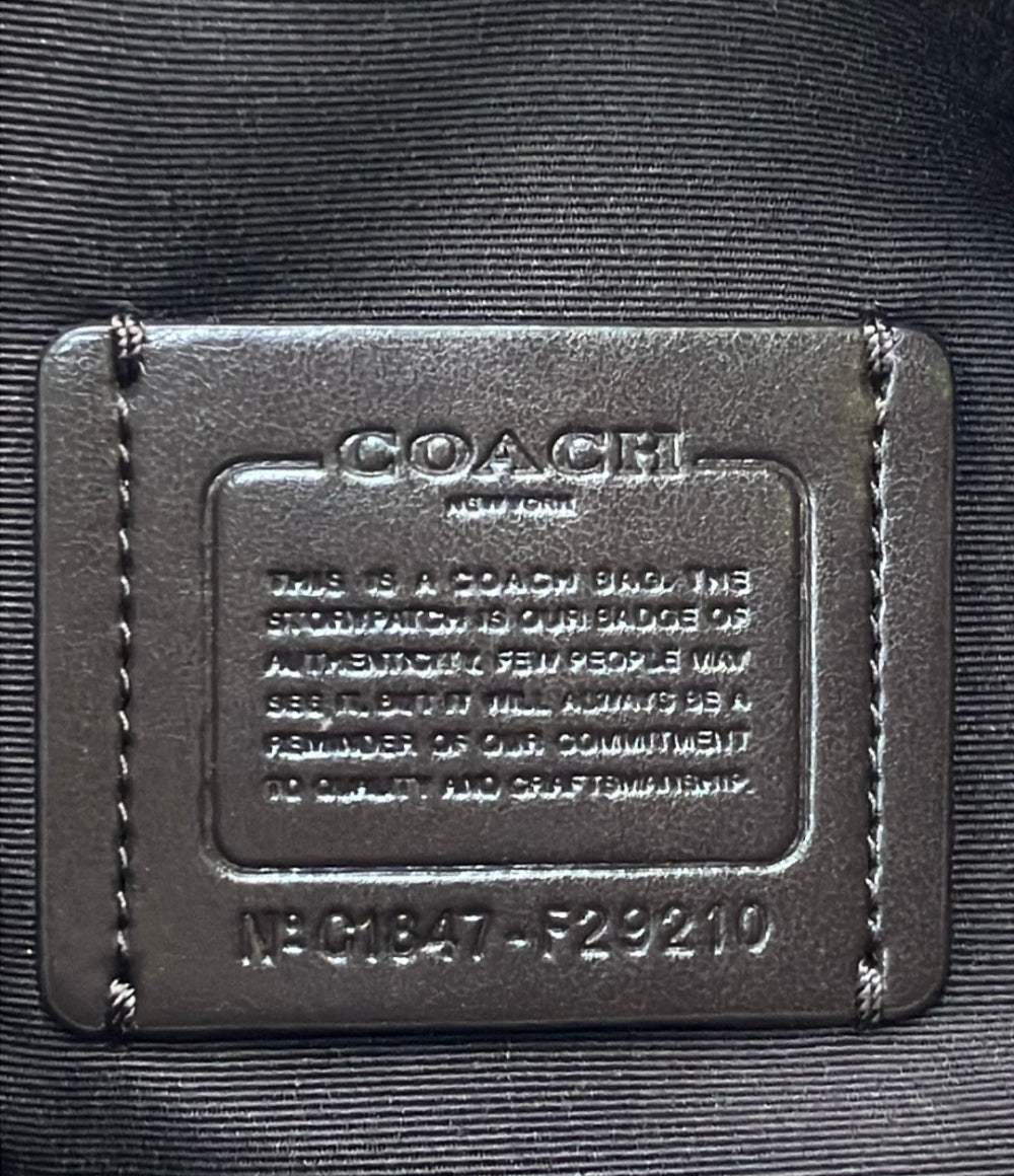 美品 COACH ショルダーバッグ 斜め掛け シグネチャー F29210 レディース コーチ