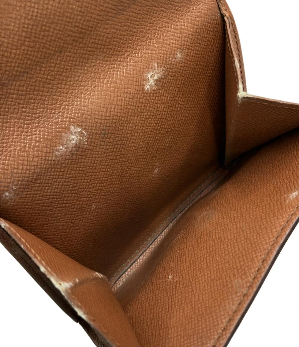 訳あり LOUIS VUITTON Wホック三つ折り財布 ポルトモネ ビエ カルトクレディ モノグラム M61652 レディース ルイ・ヴィトン