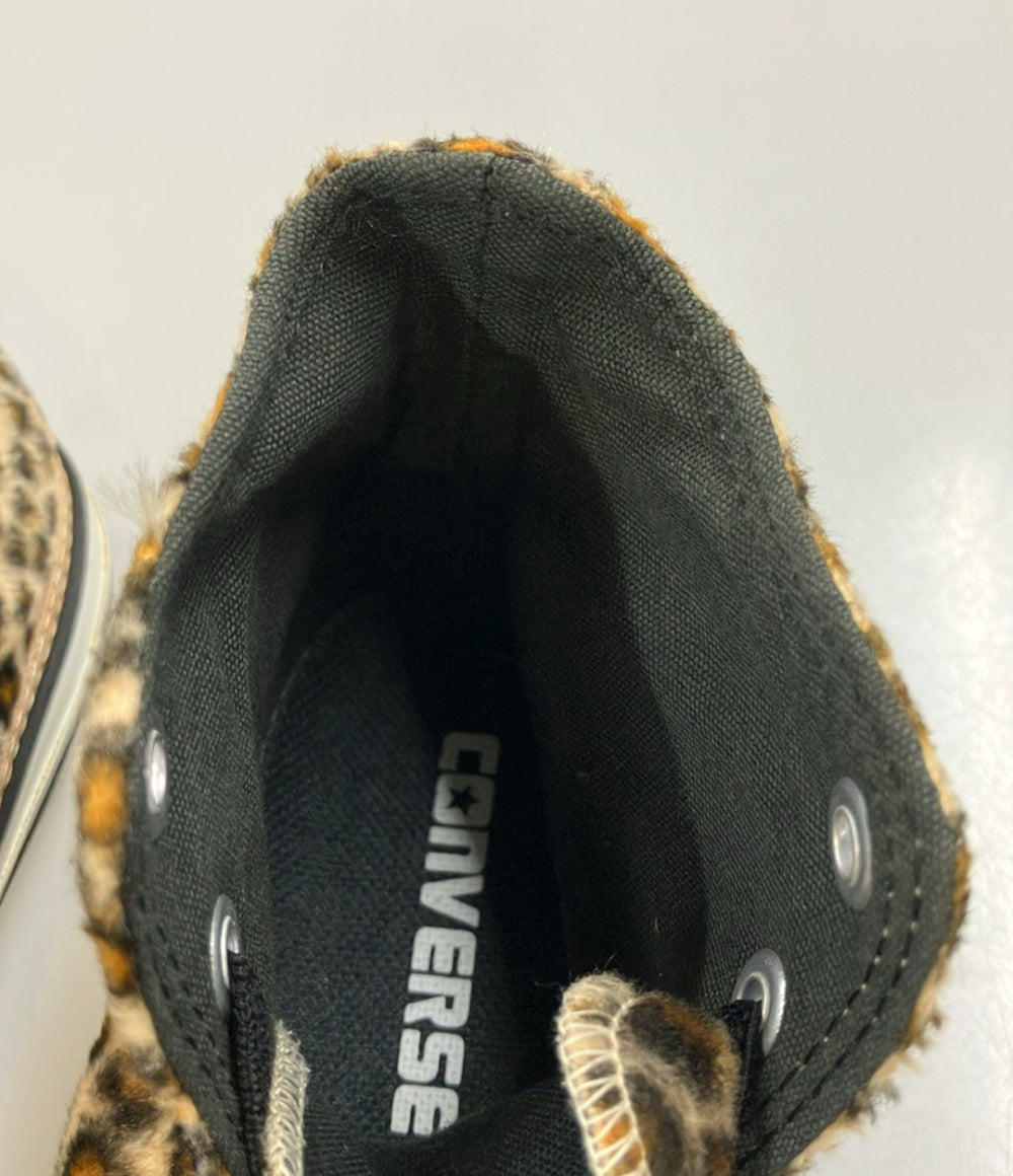 CONVERSE ハイカットスニーカー ヒョウ柄 レディース SIZE 23.5 コンバース