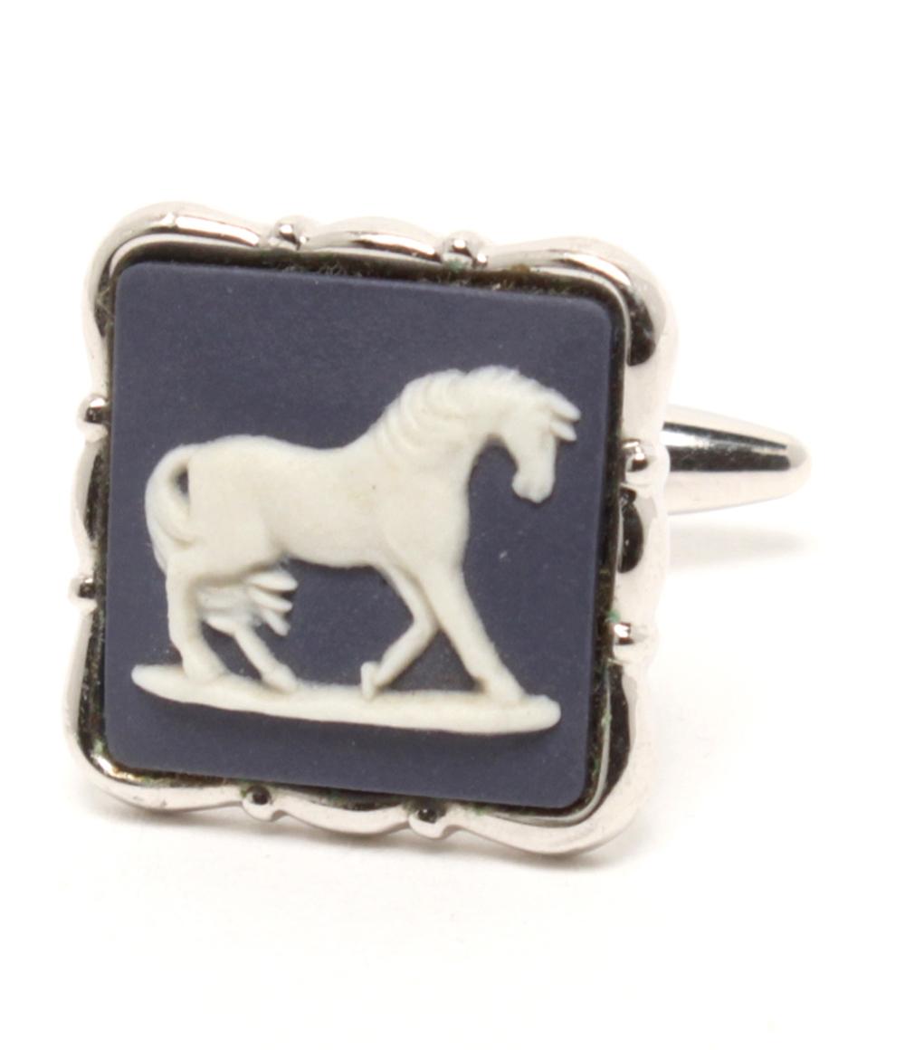 WEDGWOOD カフス アシンメトリー 馬 ウマ ホース メンズ ウエッジウッド