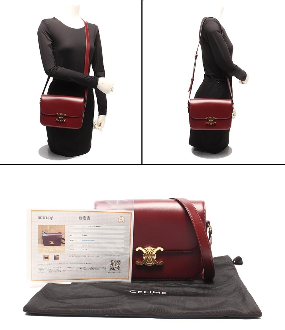 CELINE ショルダーバッグ 斜め掛け 肩掛け トリオンフ S DN 1149 レディース セリーヌ
