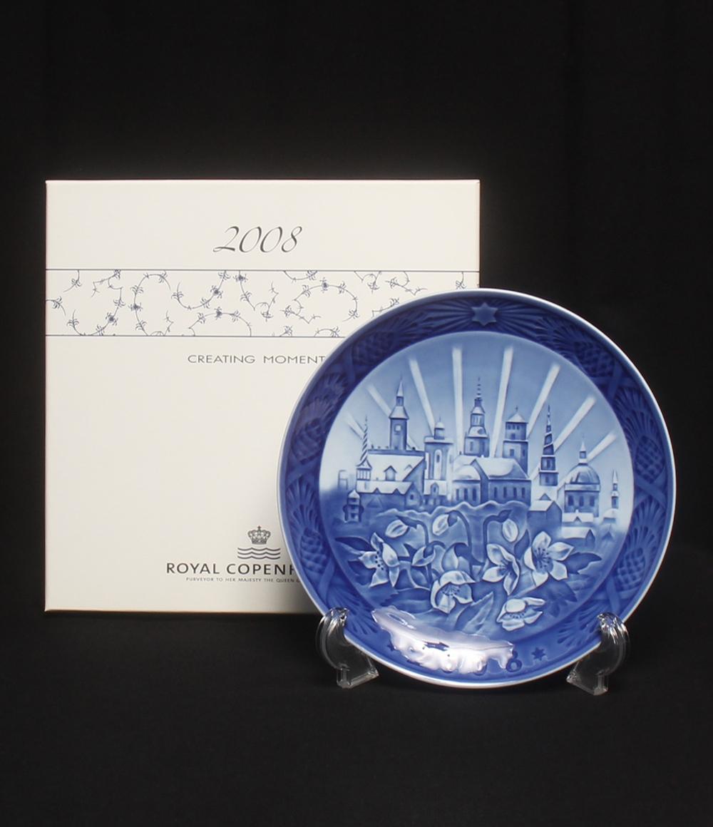 美品 ロイヤルコペンハーゲン イヤープレート 飾り皿 18cm 2008 Royal Copenhagen – rehello by BOOKOFF