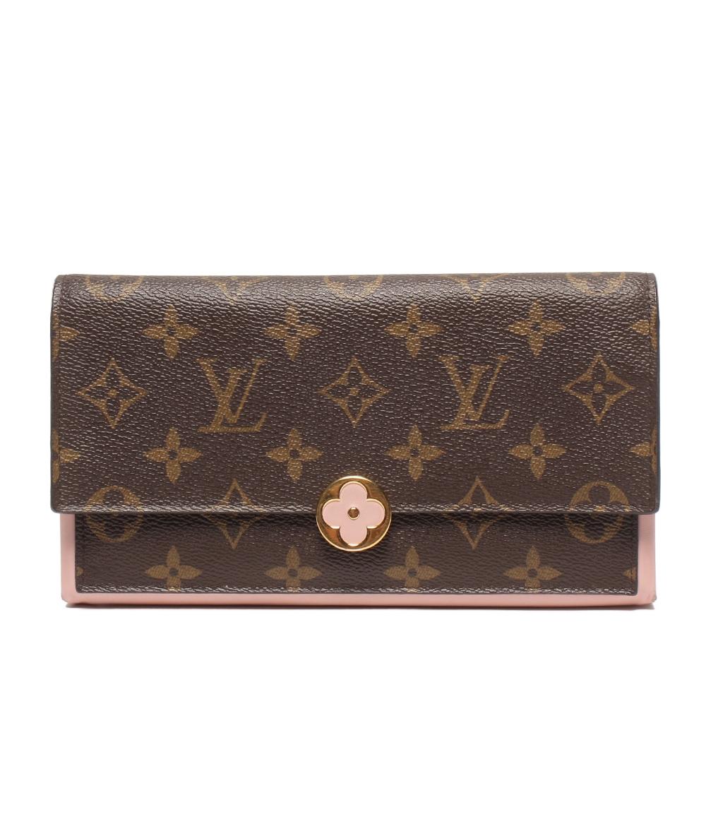 LOUIS VUITTON 長財布 ポルトフォイユ フロール モノグラム M64586