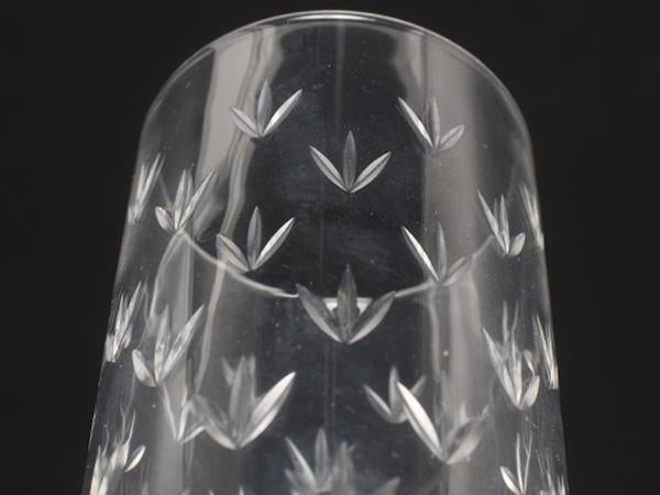 ティファニー シャンパングラス 2点セット ペア フローレット TIFFANY&Co.