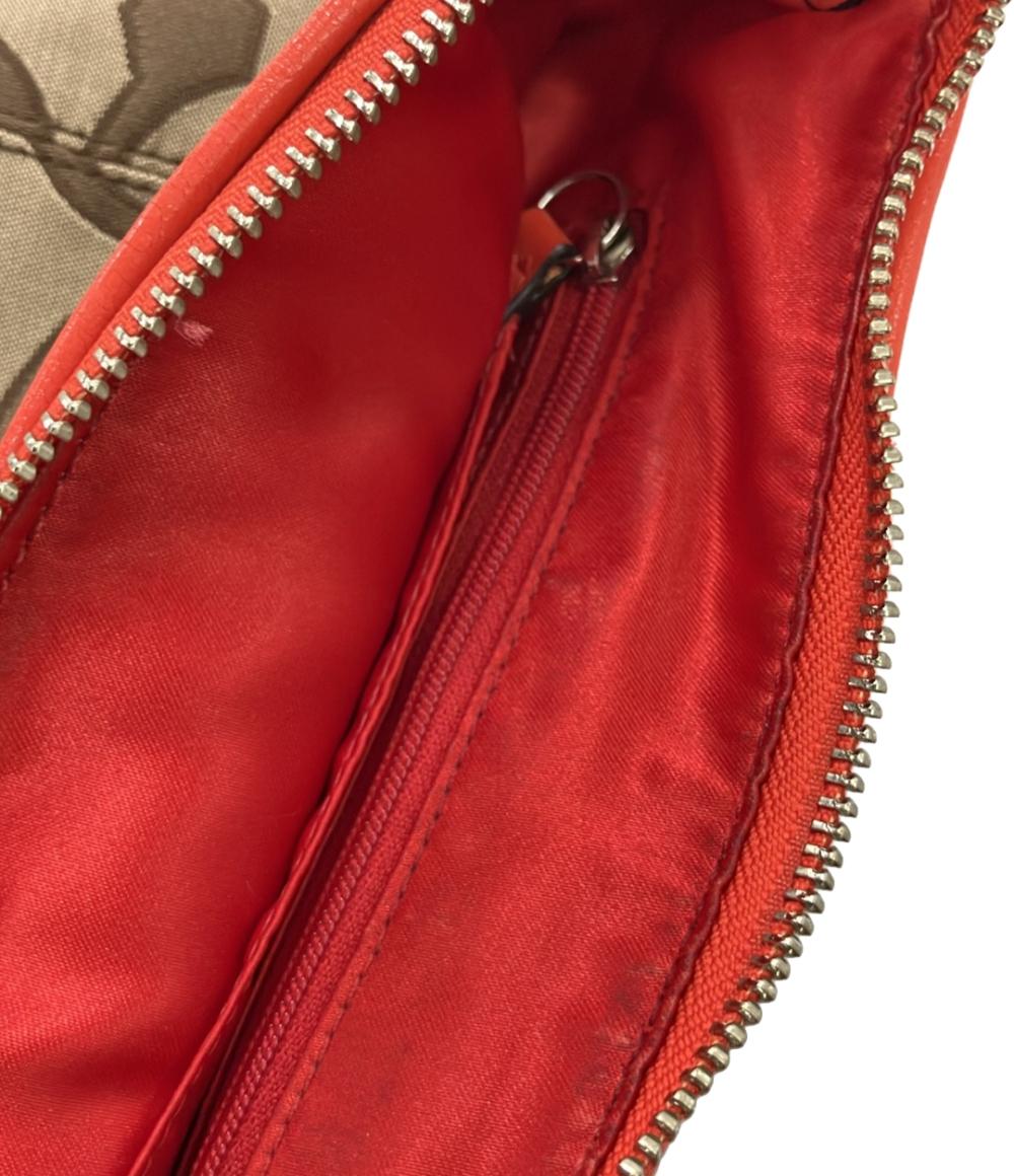 コーチ ショルダーバッグ 肩掛け 斜め掛け 2WAY キャンバス レザー シグネチャー F24063 レディース COACH