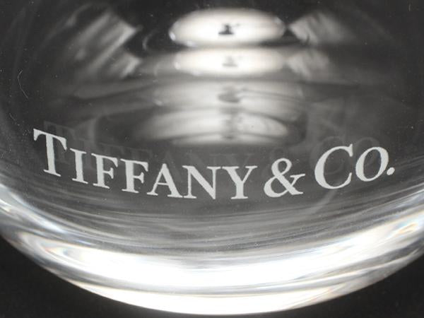 美品 TIFFANY&Co. グラス タンブラー 2点セット ペア TCO ティファニー