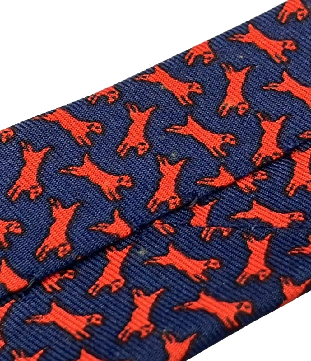 美品 Dunhill ネクタイ シルク100% メンズ ダンヒル