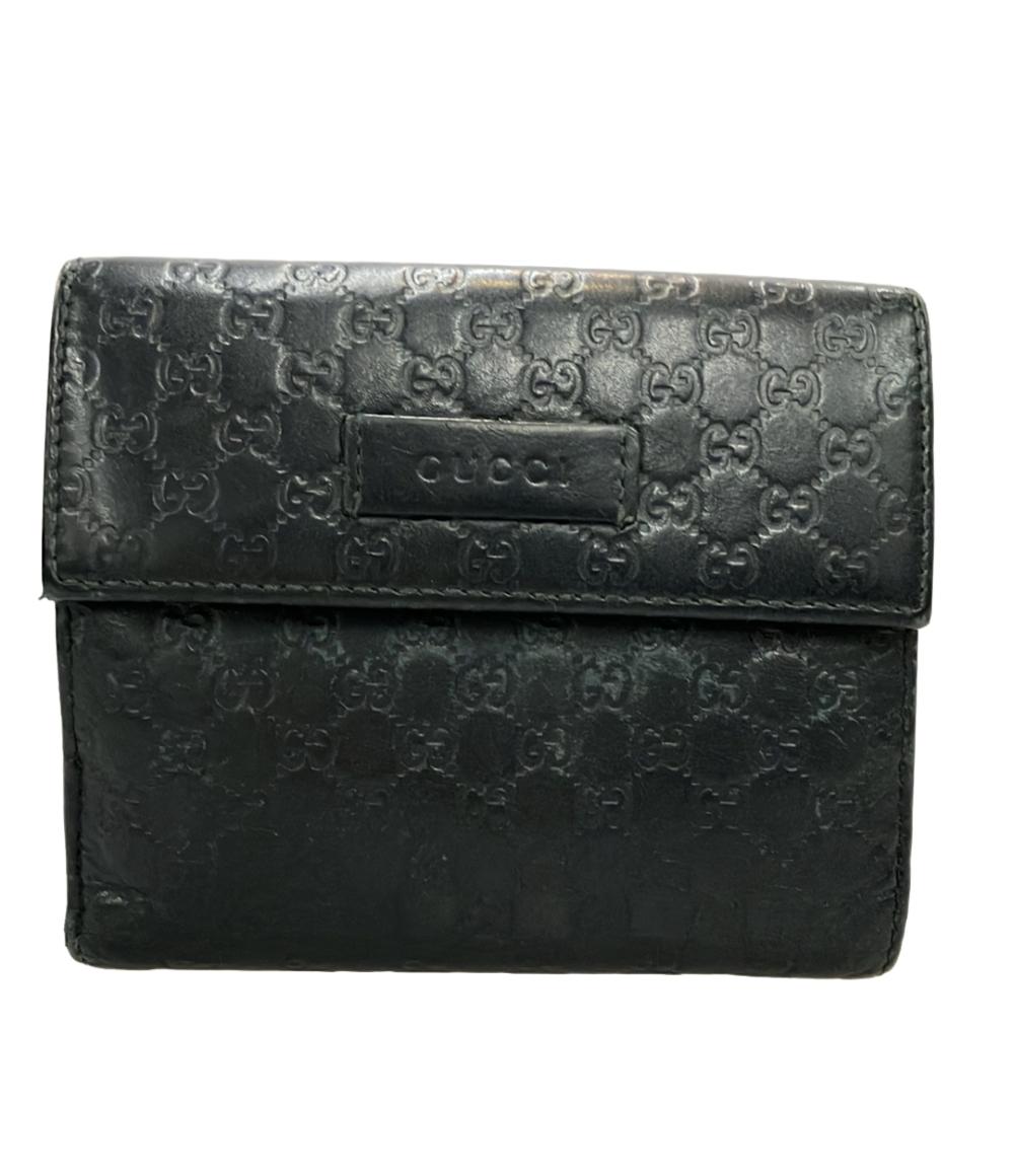 GUCCI ダブルホック 二つ折り財布 グッチシマ 464916 493075