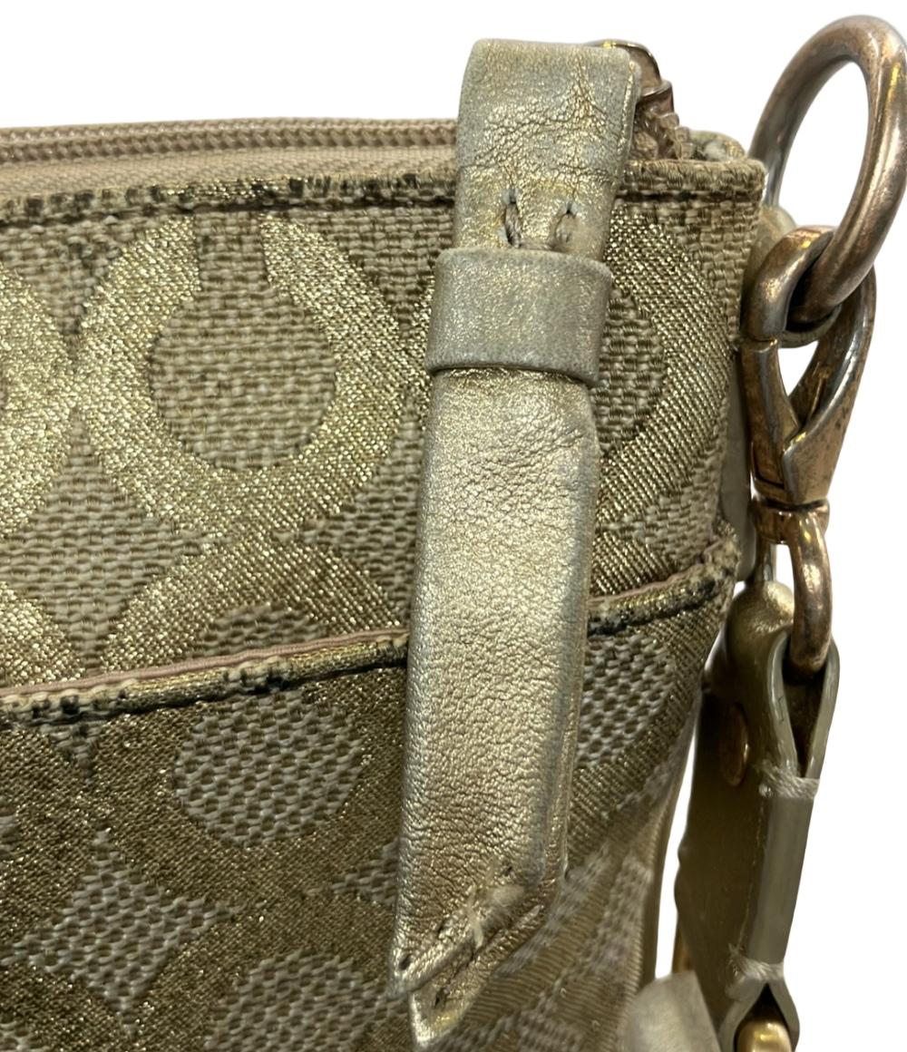 コーチ ショルダーバッグ オプアート レディース COACH