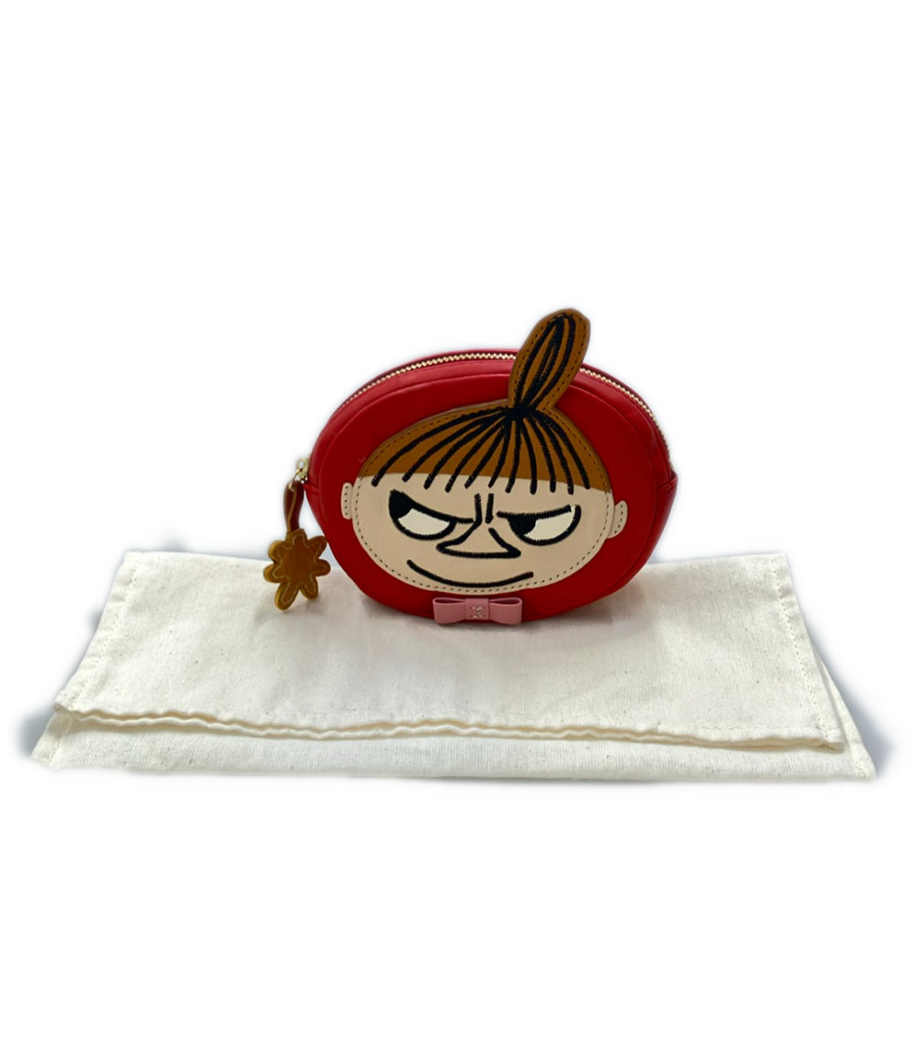 美品 genten moomin ポーチ リトルミィ レディース ゲンテン ムーミン