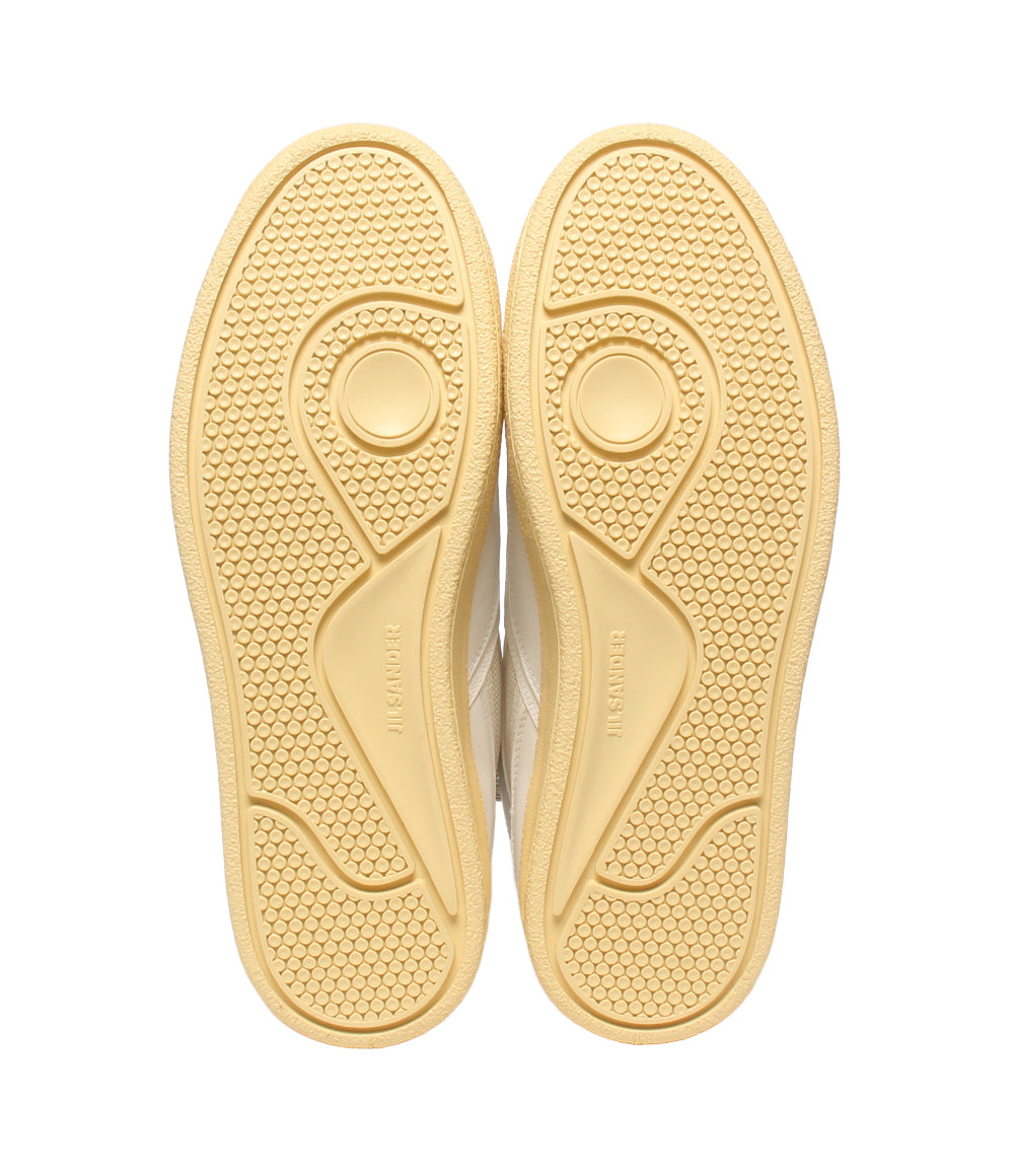 美品 JIL SANDER ローカットスニーカー バスケットロー メンズ SIZE 44 ジルサンダー