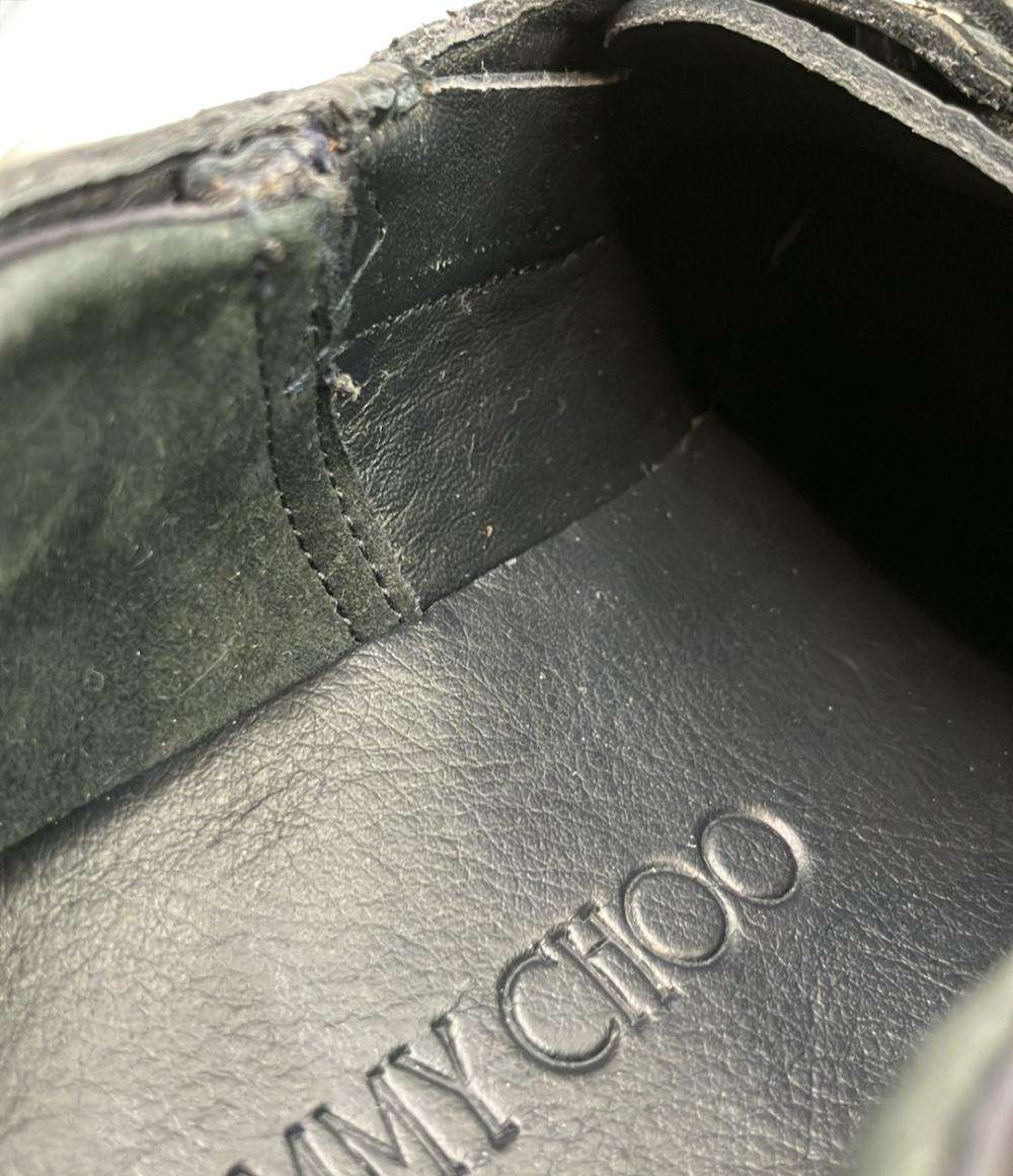 Jimmy Choo クロコ型押しローカットスニーカー メンズ SIZE 42 1/2 (27.5cm) ジミーチュウ