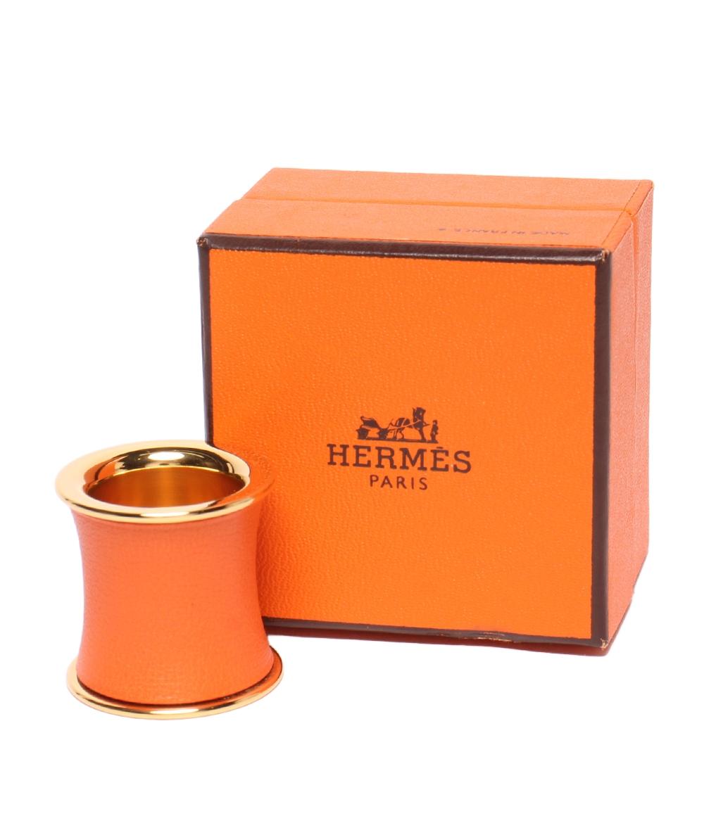 美品 HERMES スカーフリング ゴールド金具 レディース エルメス