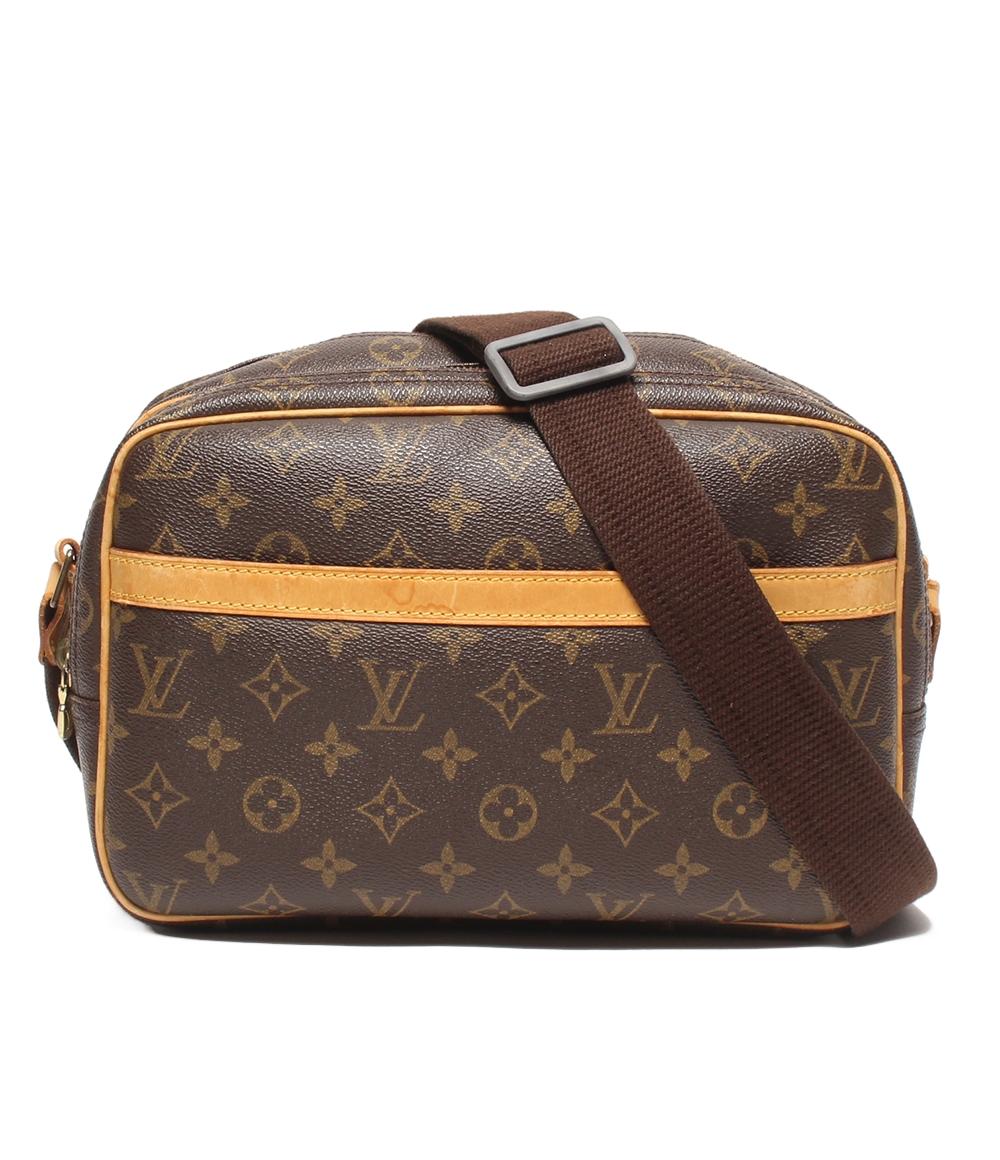 LOUIS VUITTON ショルダーバッグ 斜め掛け モノグラム リポーターPM