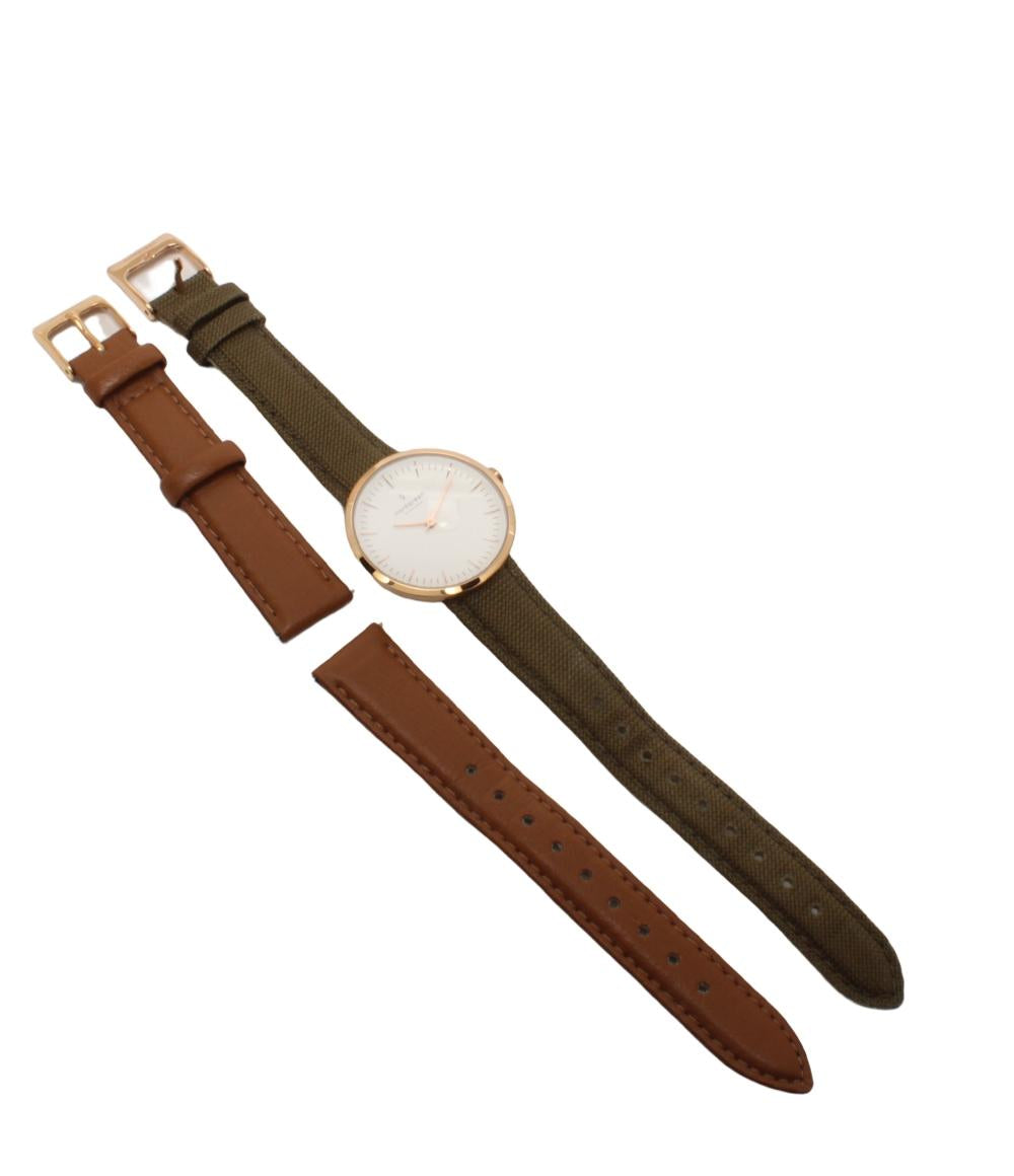 美品 ノードグリーン 腕時計 インフィニティ INFINITY クオーツ ホワイト レディース Nordgreen