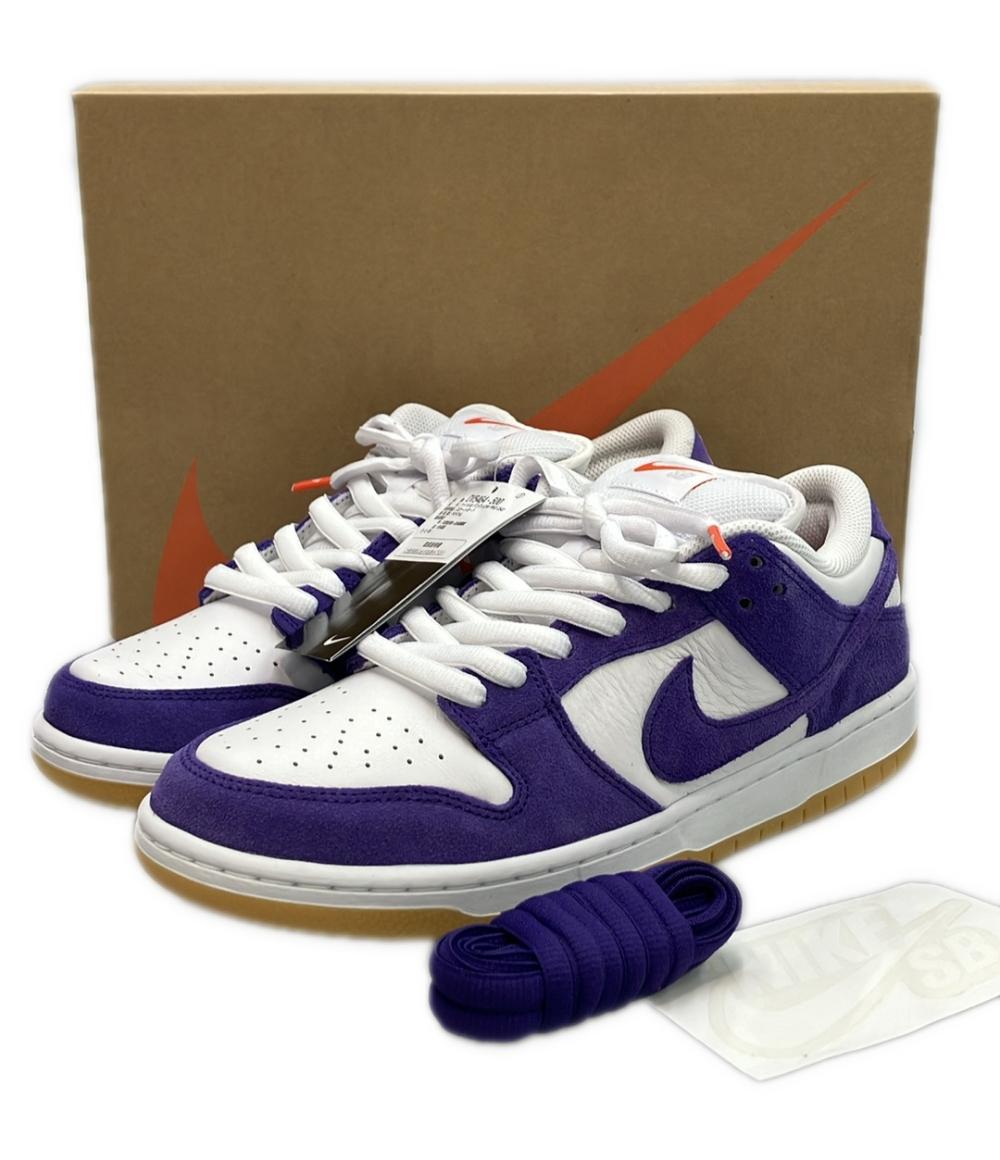 NIKE ローカットスニーカー コートパープル ガム SB ダンク LOW PRO