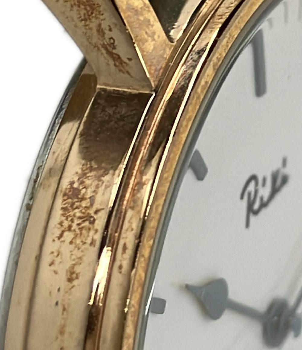 Riki 腕時計 ソーラー ホワイト VJ21-KE20 レディース メンズ リキ