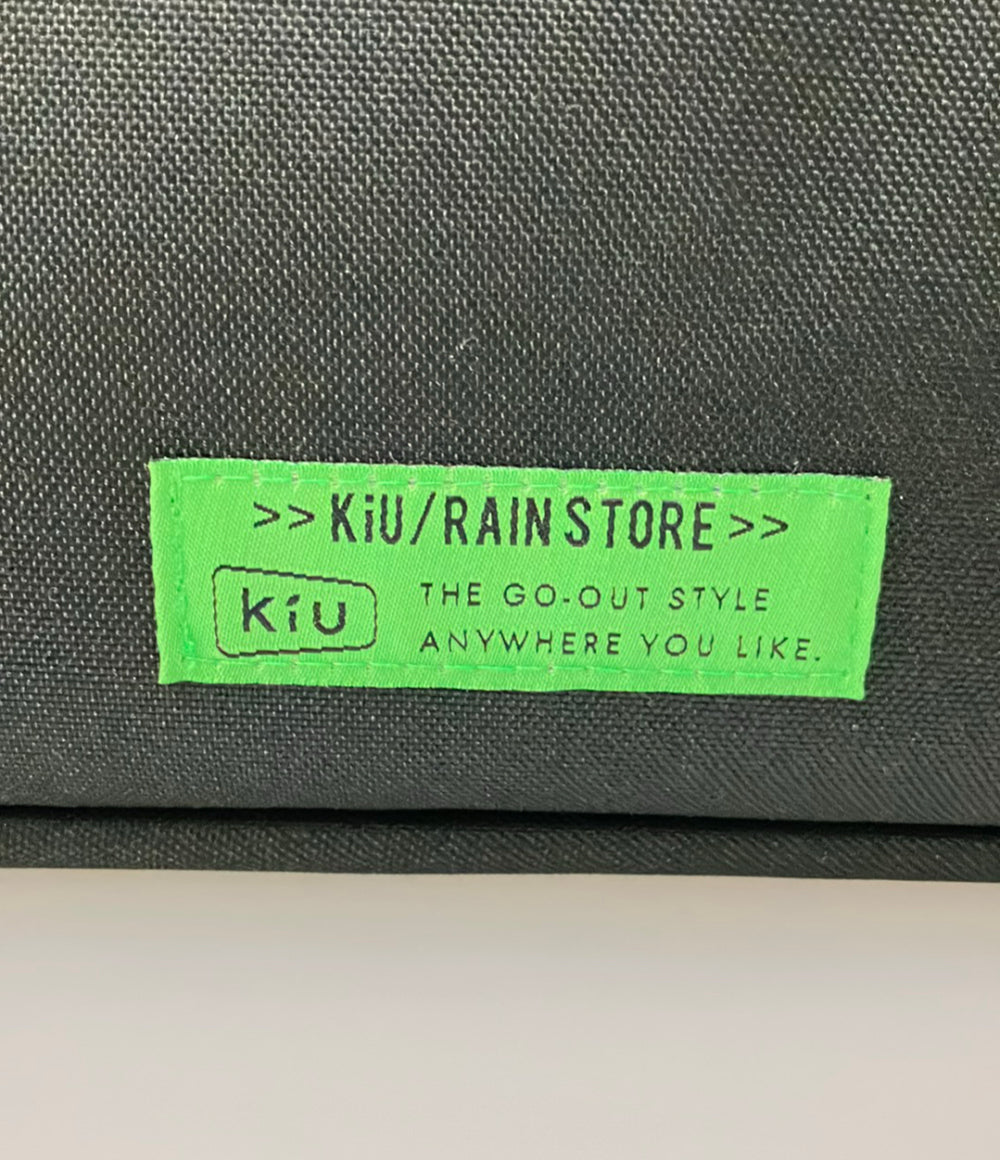 美品 KiU トートバッグ ショルダーバッグ 2WAY 斜め掛け ユニセックス キウ