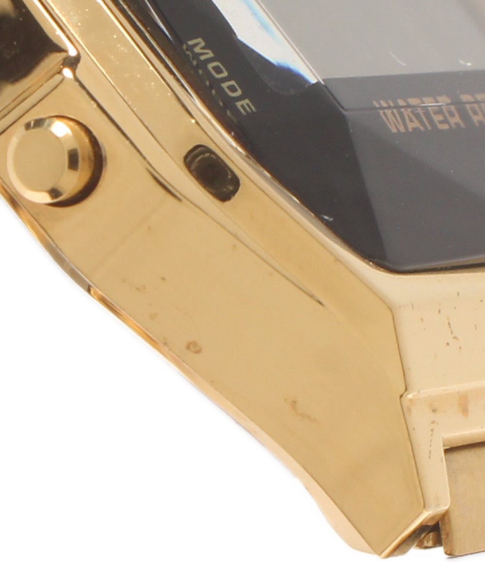 美品 CASIO 腕時計 クオーツ A159WGE レディース メンズ カシオ