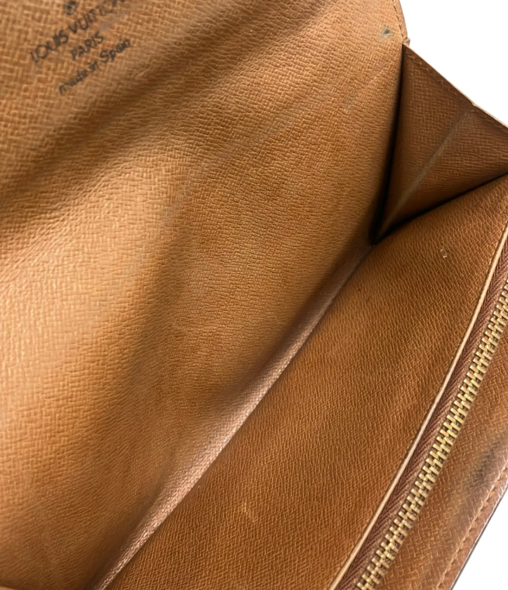 LOUIS VUITTON 長財布 ポシェット ポルト モネ クレディ モノグラム M61725 レディース メンズ ルイ・ヴィトン