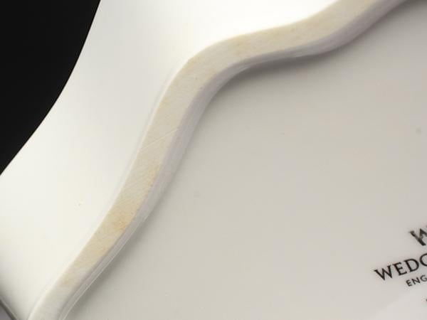 WEDGWOOD ダイヤディッシュ 皿 22cm インタグリオ プラチナ ウエッジウッド
