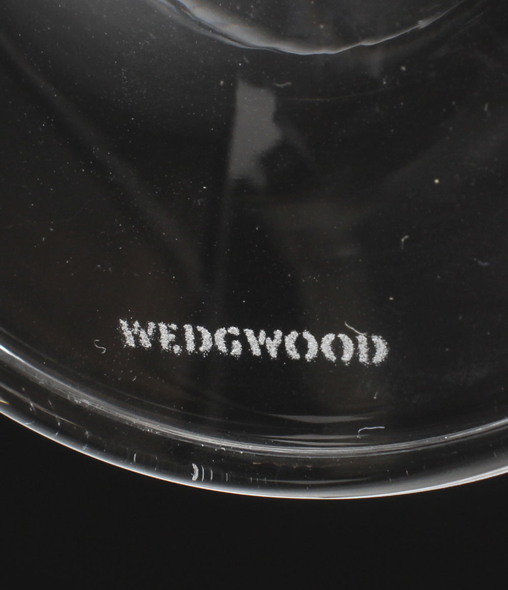 美品 WEDGWOOD プレート 大皿 27cm ワイングラス ペア 3点セット ワイルド ストロベリー ブルーム プロミシス トゥーハーツ ウエッジウッド