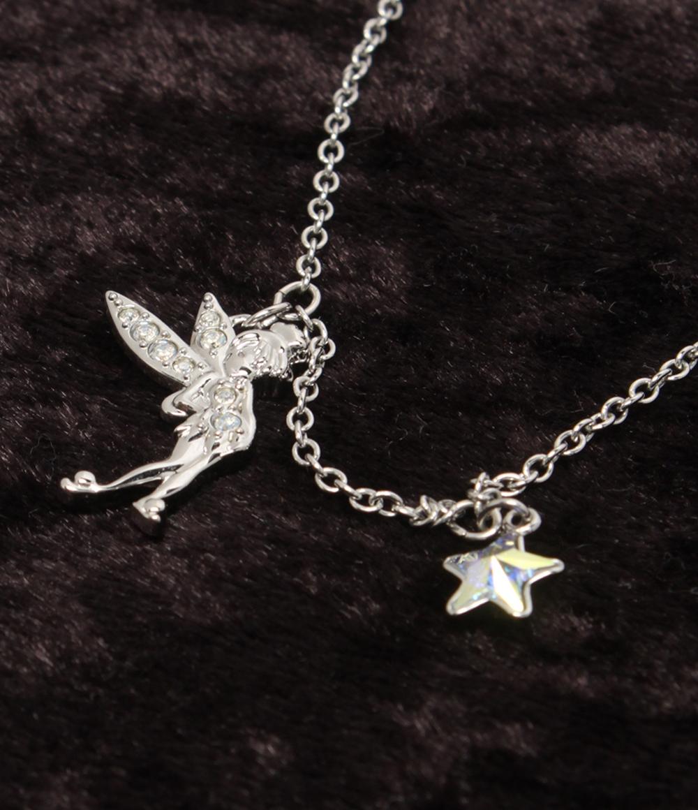 美品 SWAROVSKI Disney ブレスレット ティンカーベルモチーフ レディース スワロフスキー