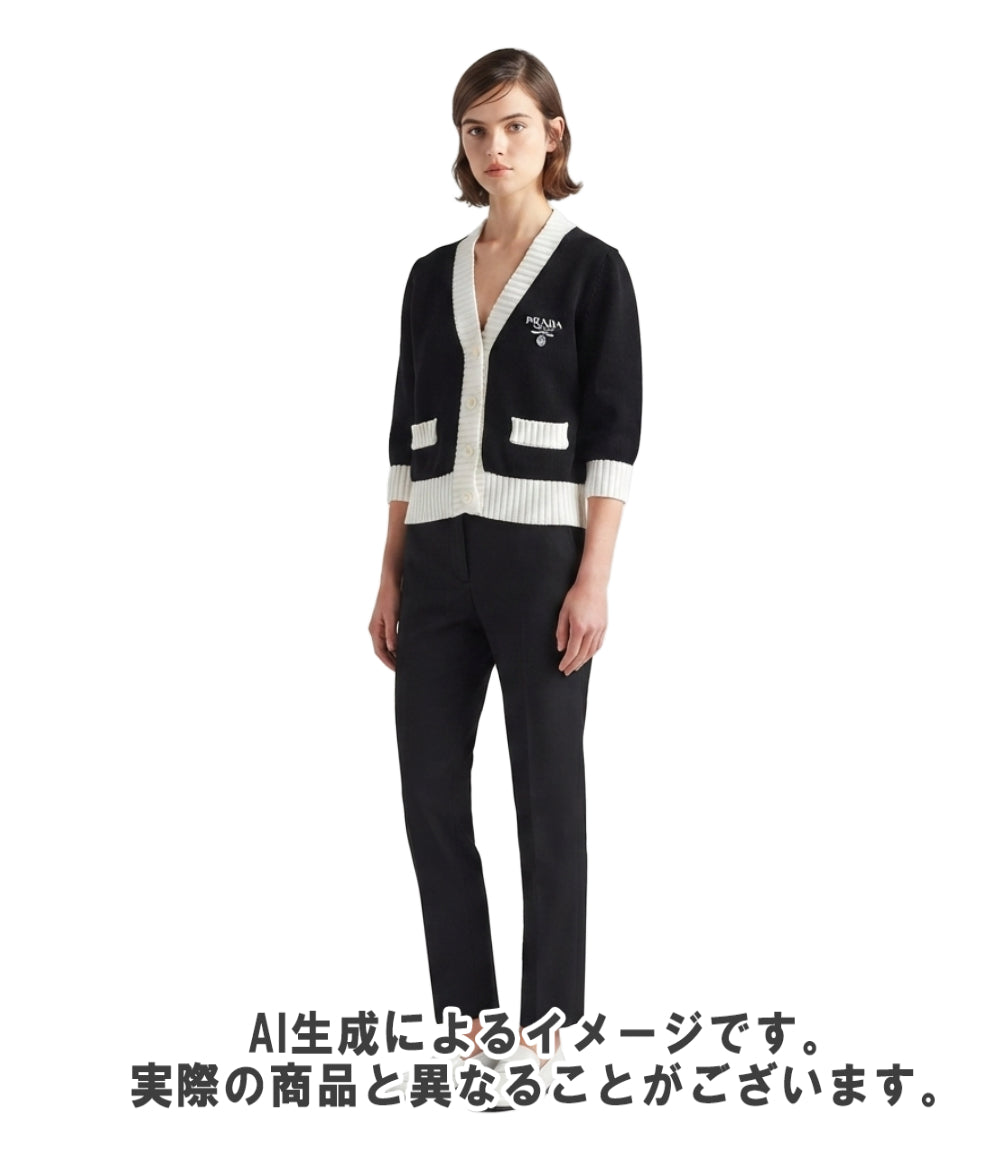 PRADA クロップド ニットカーディガン P25104 レディース SIZE 36 (XS) プラダ