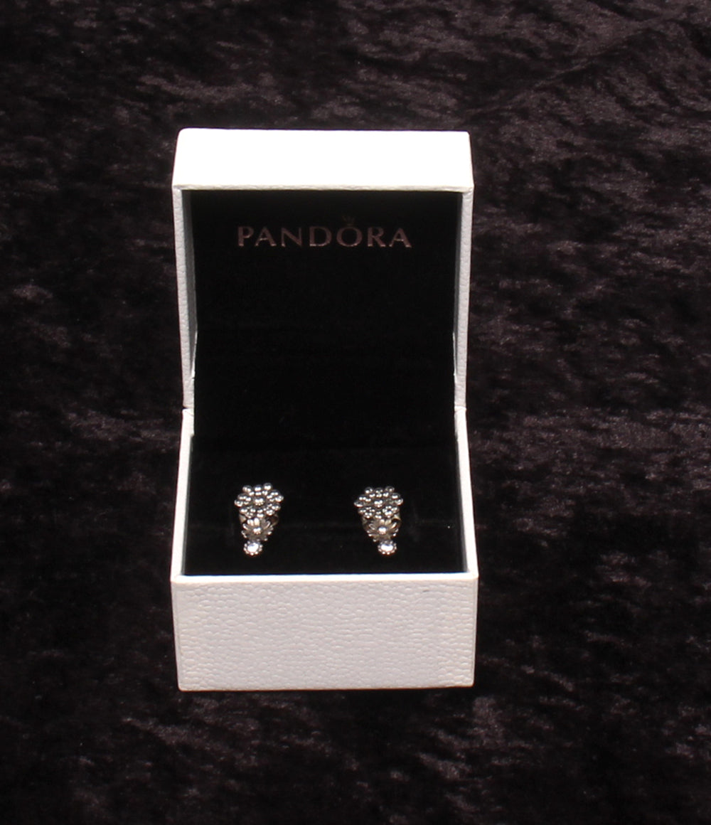 PANDORA ピアス SV925 フラワーモチーフ 花モチーフ レディース パンドラ