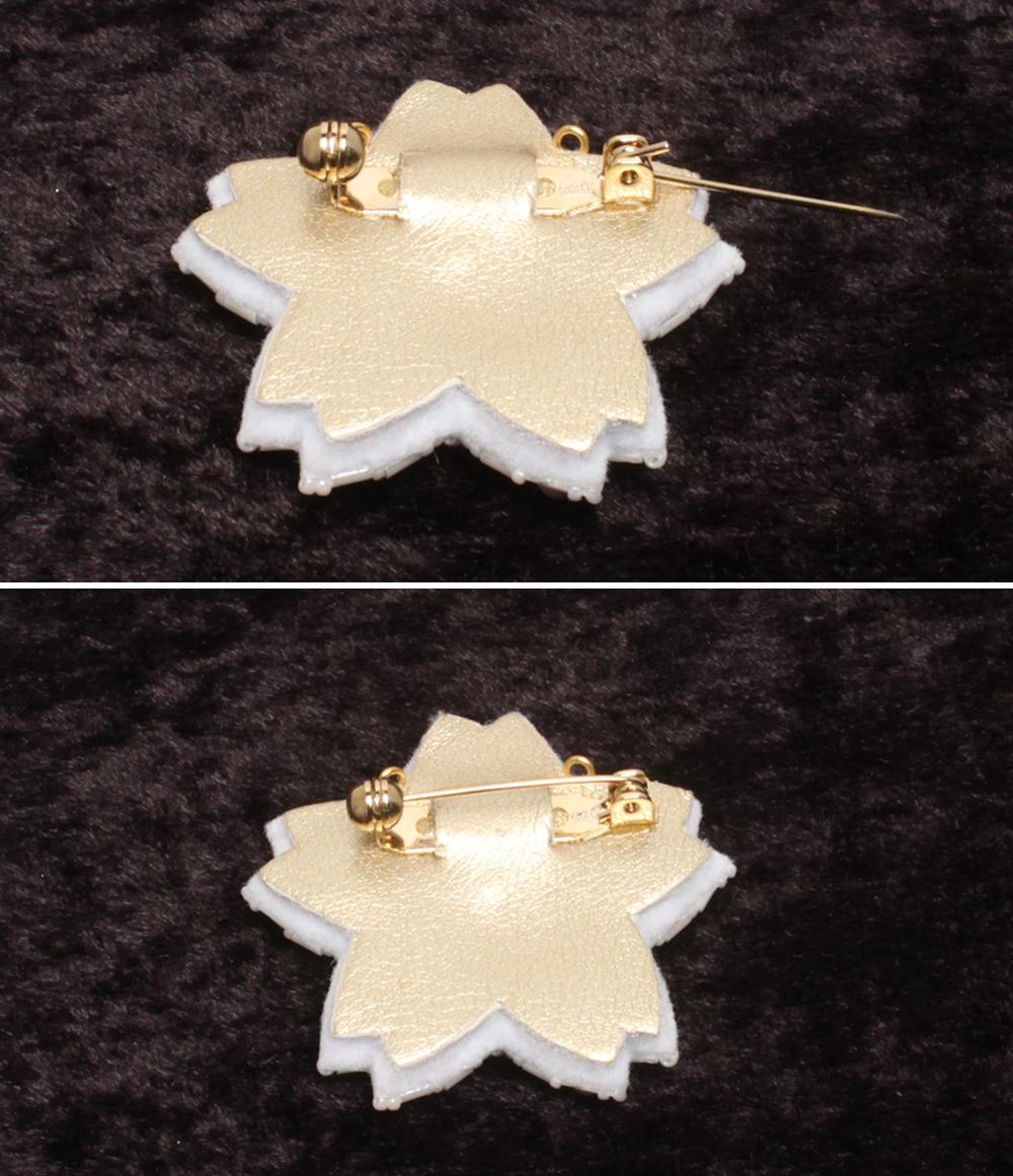 美品 ネックレス イヤリング ブローチ フラワーモチーフ 花モチーフ 7点セット レディース