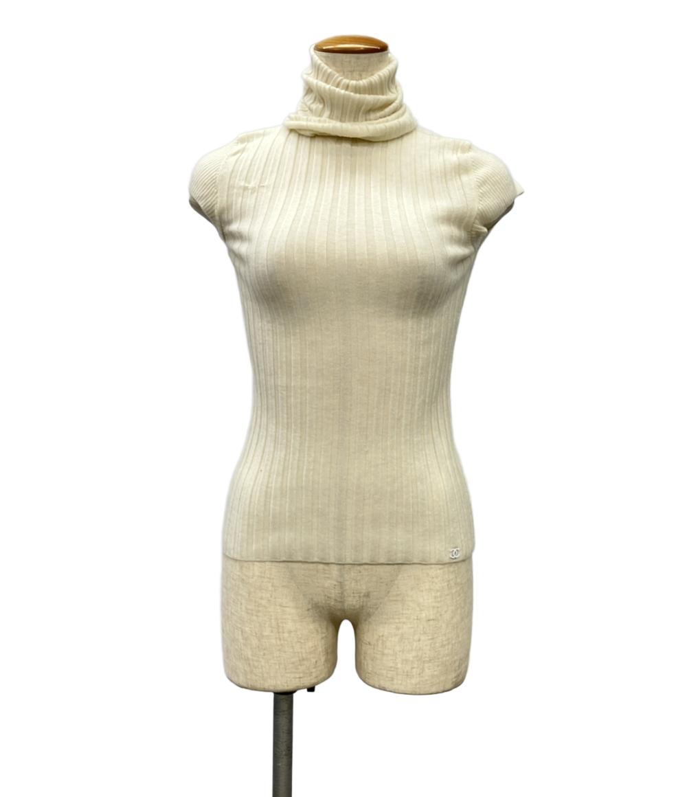 CHANEL ハイネックニット カシミヤ100% 2004年秋冬コレクション