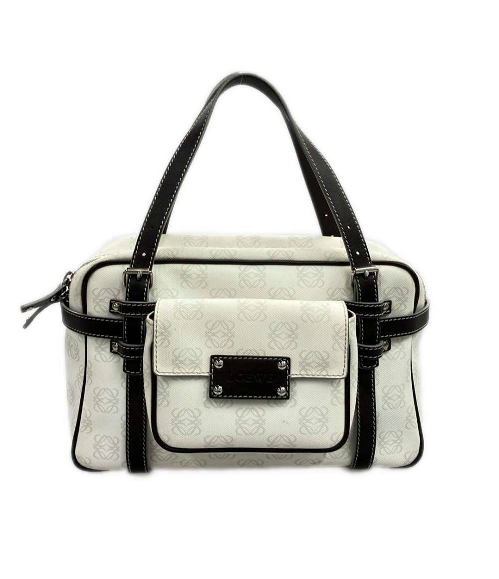 LOEWE ハンドバッグ アナグラム柄 PVC レザー 290502 レディース