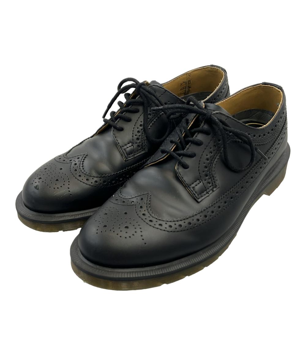 Dr. Martens ブラックドレスシューズ ドクターマーチン Dr.Martens 3ホール シューズ オードリック