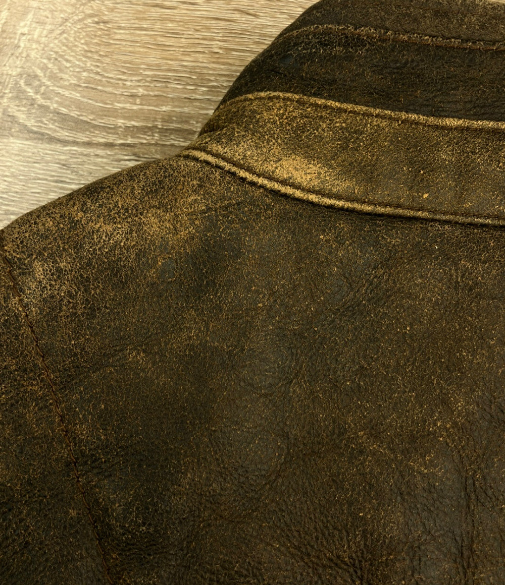 Timberland レザージャケット メンズ SIZE S ティンバーランド