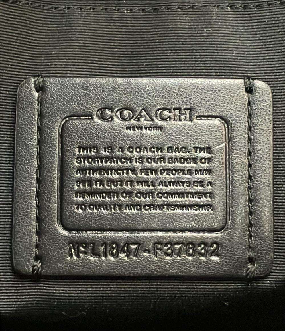 美品 COACH ハンドバッグ ショルダーバッグ 2WAY 斜め掛け クロスグレーンレザー F37832 レディース コーチ