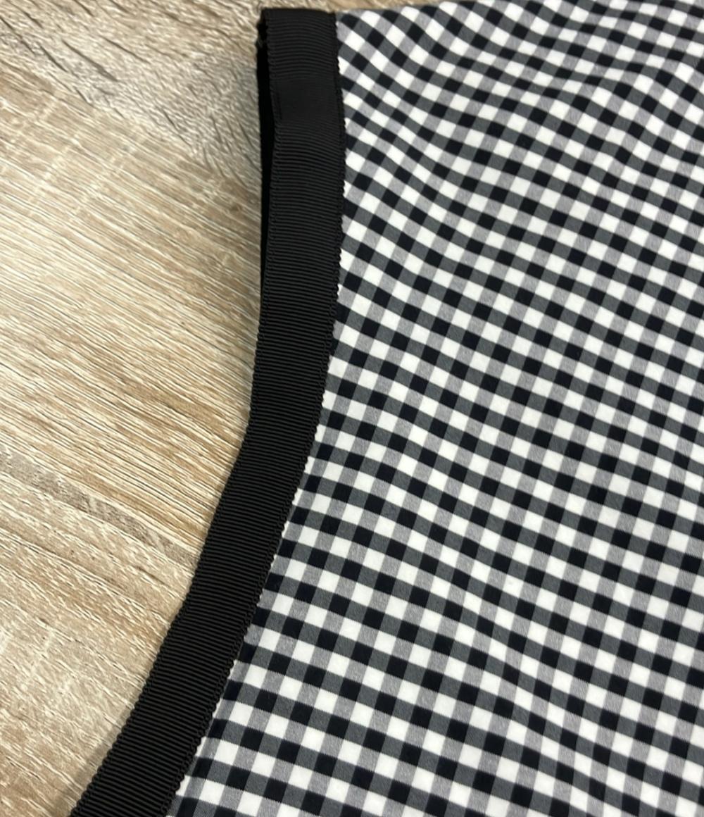 フォクシー ニューヨーク フレアスカート チェック柄 40089-NASFZ118PR レディース SIZE 40 (M) FOXEY NEW YORK