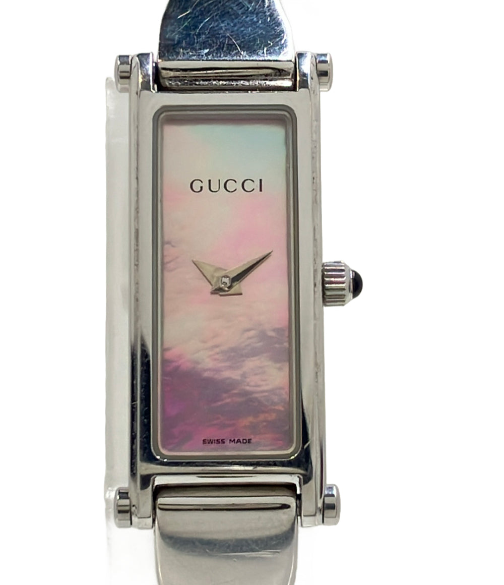 GUCCI 腕時計 クオーツ シェル 1500L レディース グッチ – Rehello by
