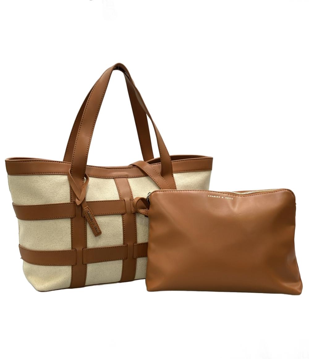 CHARLES&KEITH 2WAY トートバッグ ショルダーバッグ 斜め掛け レディース チャールズ&キース