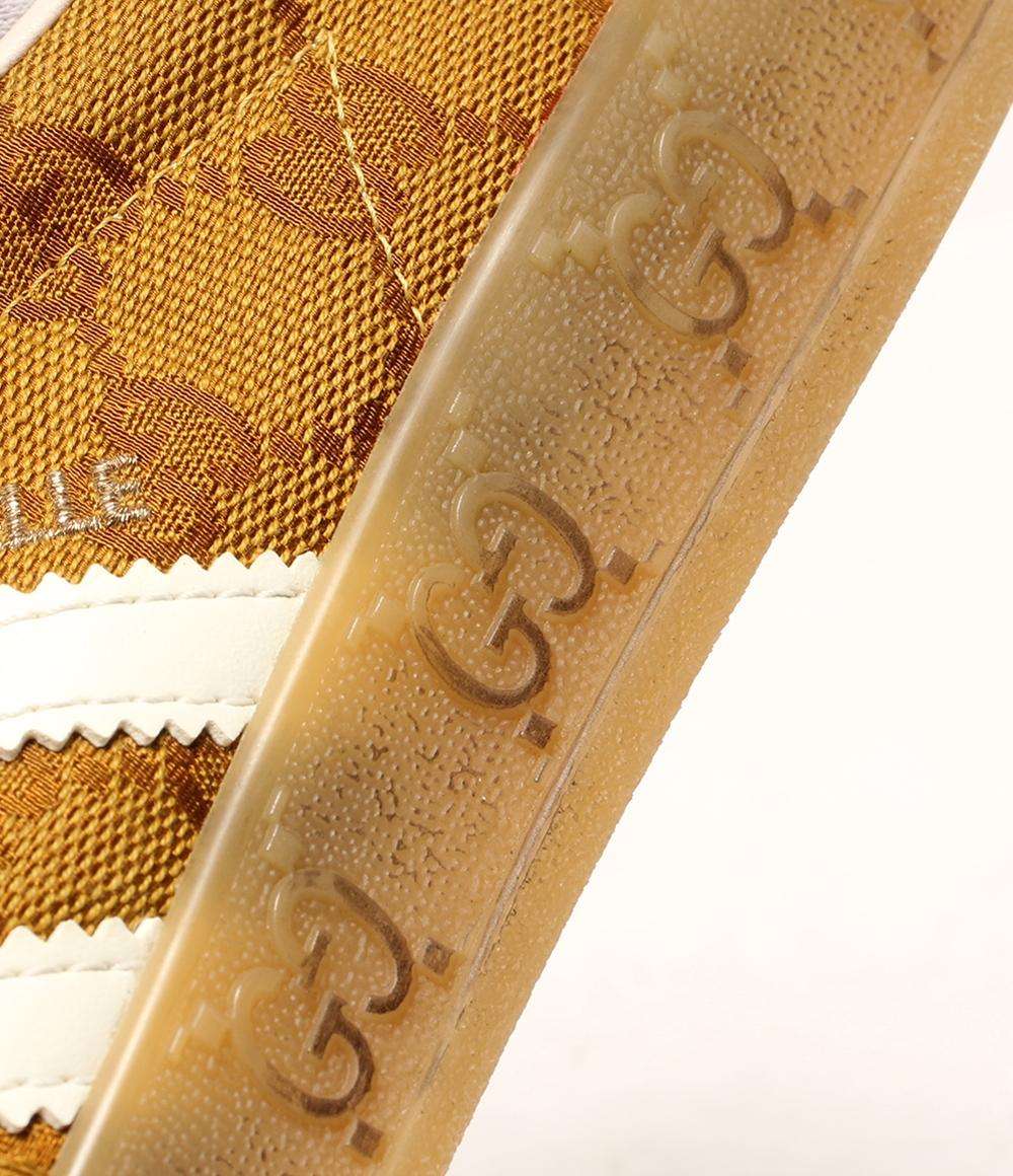 グッチ アディダス ローカットスニーカー ガゼル GGキャンバス HQ8850 メンズ SIZE 26.0 (M) GUCCI adidas