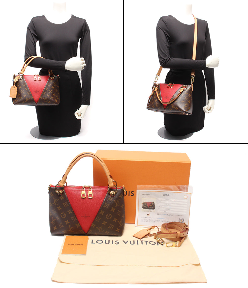 LOUIS VUITTON 2WAYハンドバッグ ショルダーバッグ 肩掛け 斜め掛け VトートBB モノグラム M43966 レディース ルイ・ヴィトン
