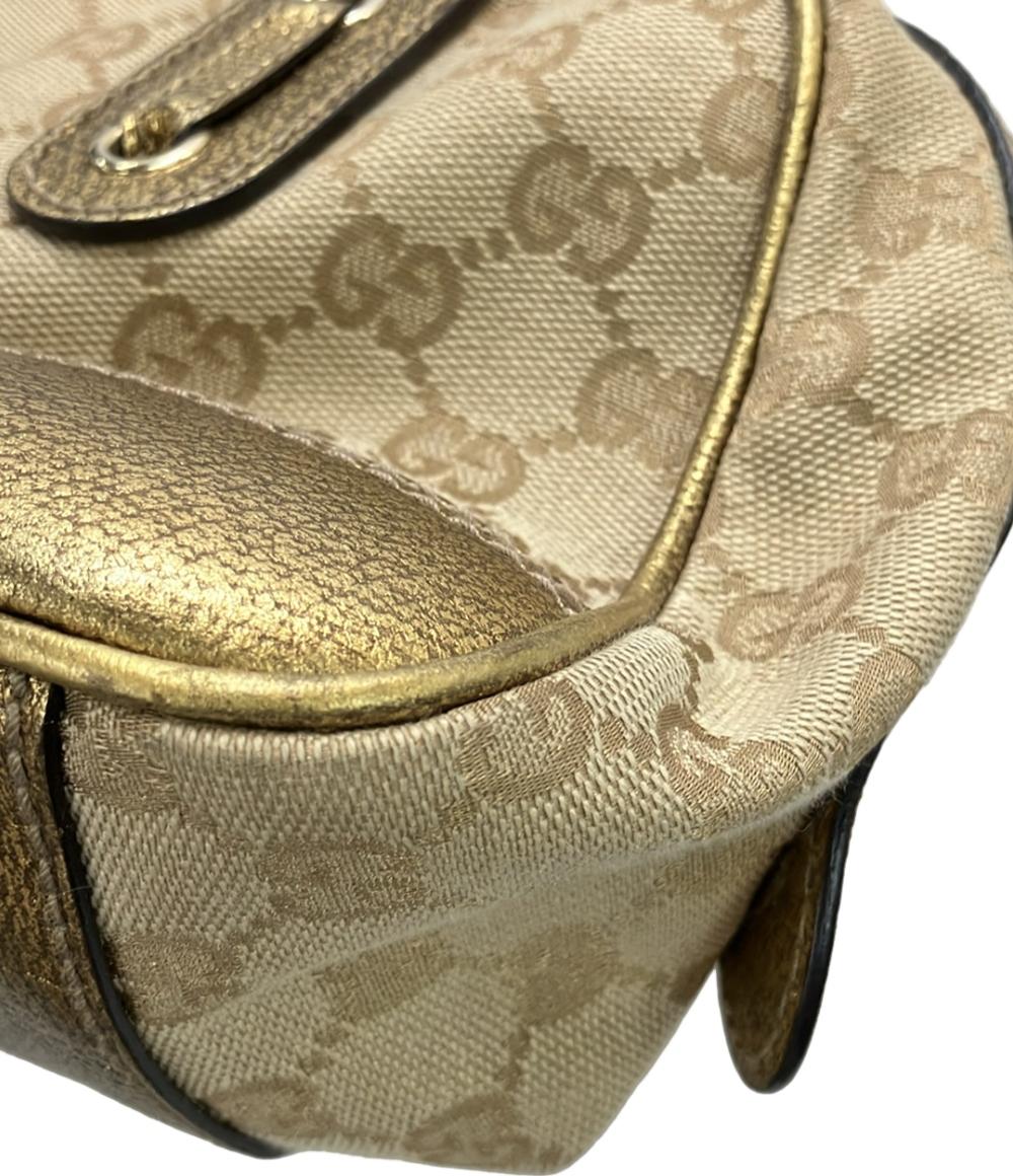 グッチ ショルダーバッグ ミニボストンバッグ肩掛け GGキャンバス 161720 497717 レディース GUCCI