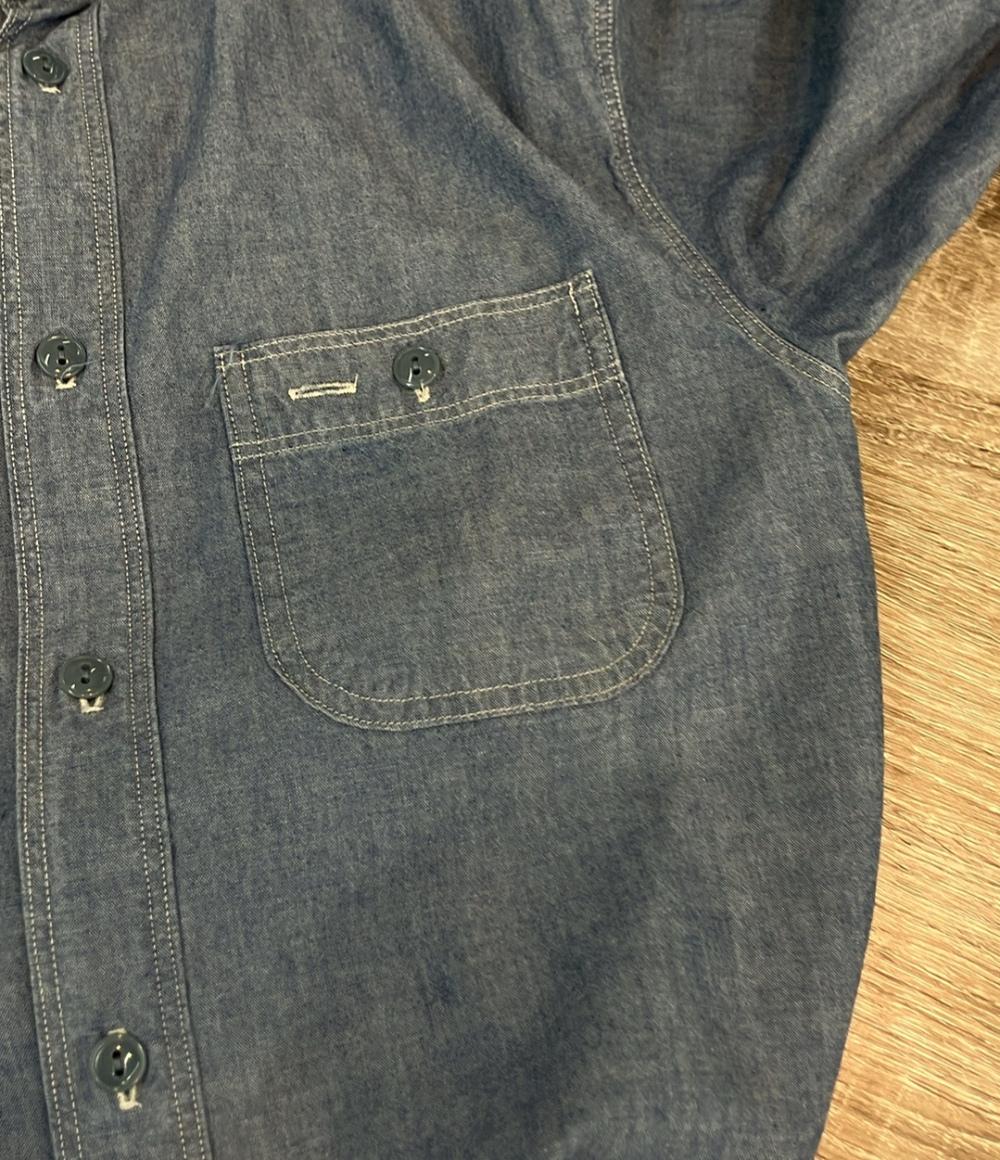 KAPITAL 長袖シャツ SMILE ワークシャツ EK-895 レディース SIZE M キャピタル