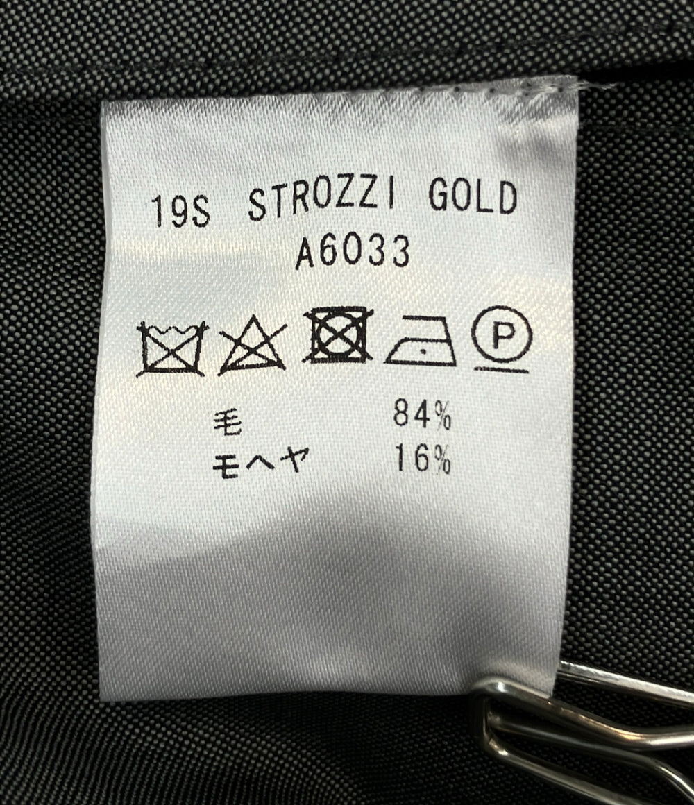 美品 giabsarchivio テーラードジャケット GOLD メンズ SIZE 48 (L) ジャブス アルキヴィオ