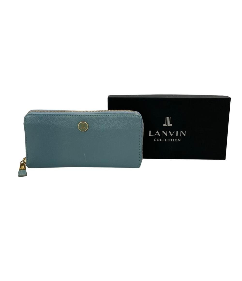 ランバンコレクション ラウンドファスナー長財布 レディース LANVIN COLLECTION