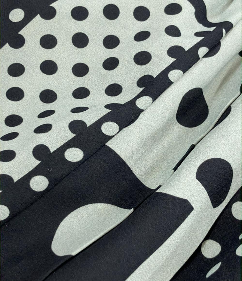 美品 グレースクラス キカドットプリーツスカート レディース SIZE 36 (S) GRACE Class