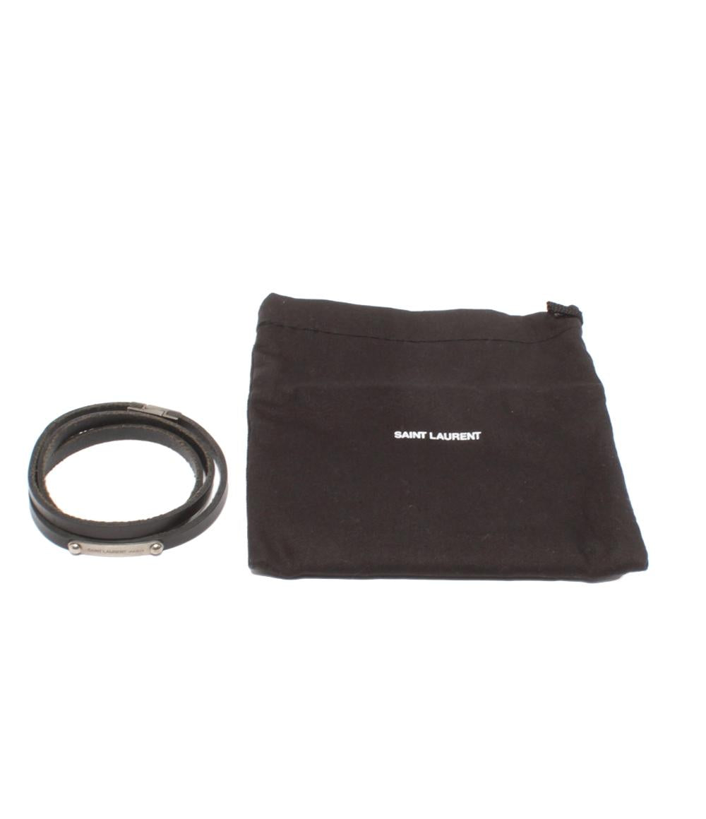 サンローランパリ 3連ブレスレット レザー レディース SAINT LAURENT PARIS